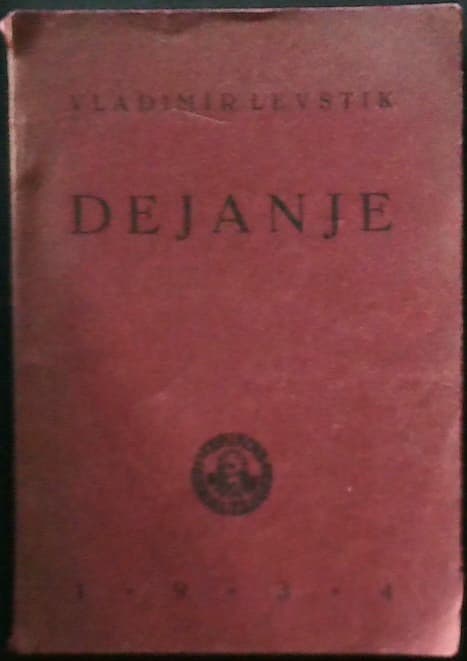 Naslovnica knjige Dejanje