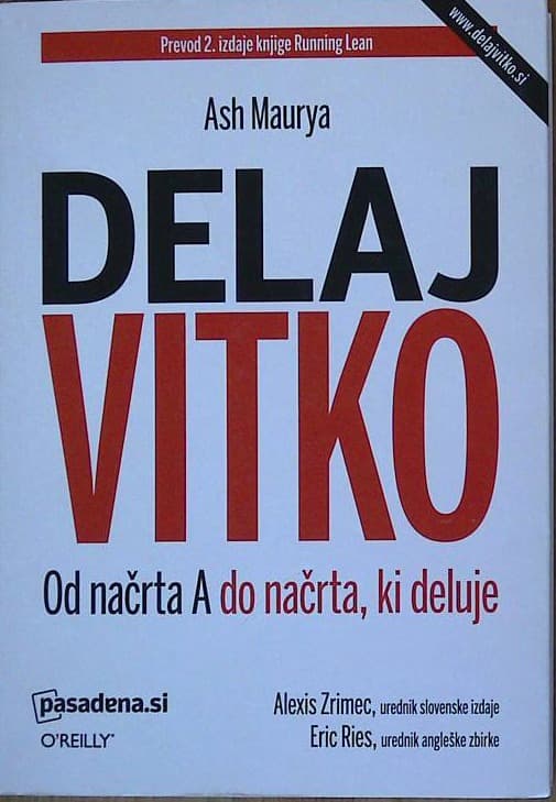 Naslovnica knjige Delaj vitko