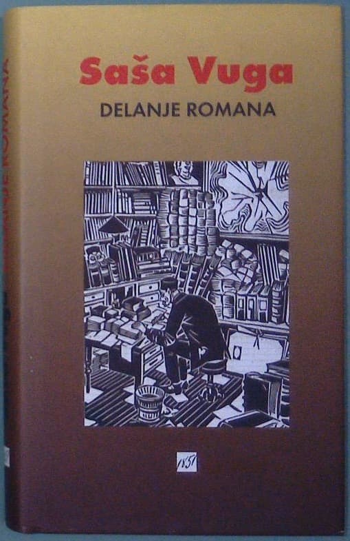 Naslovnica knjige Delanje romana