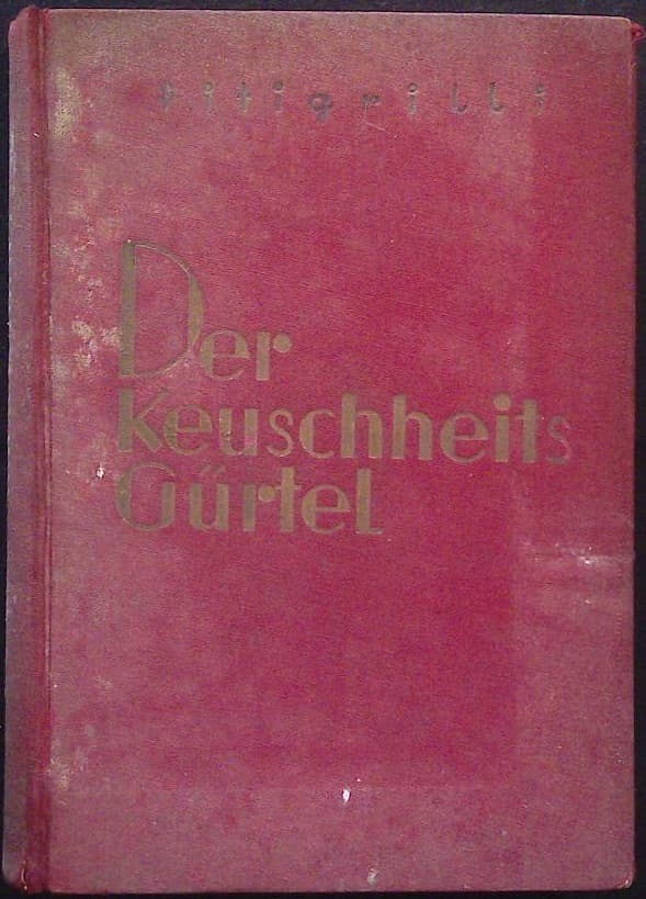Naslovnica knjige Der Keuschheitsgurtel