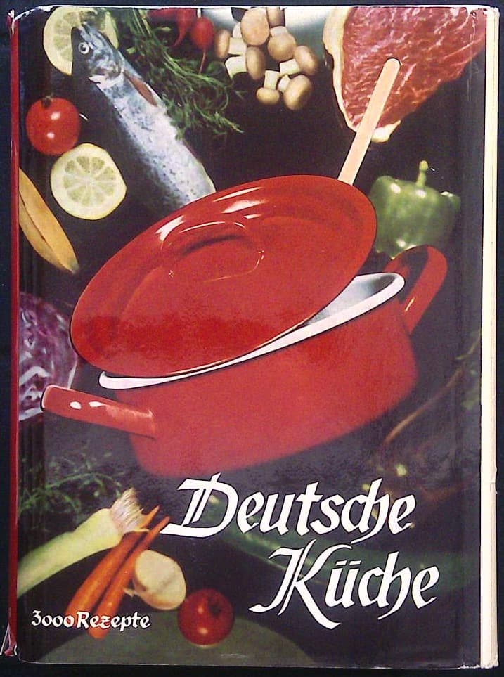 Naslovnica knjige Deutsche Kuche