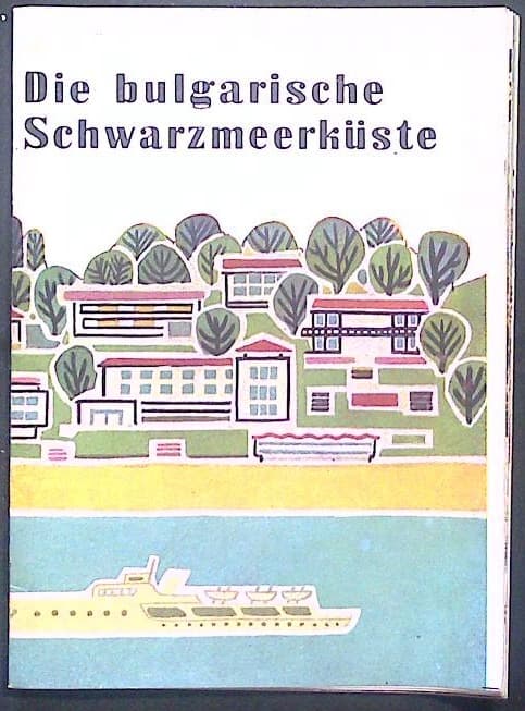 Naslovnica knjige Die bulgarische Schwarzmeerkuste