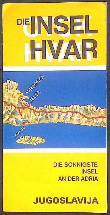 Naslovnica knjige Die Insel Hvar