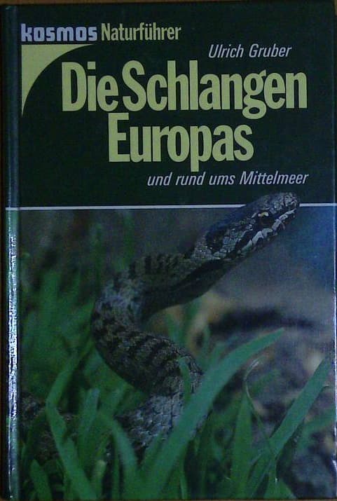 Naslovnica knjige Die Schlangen Europas
