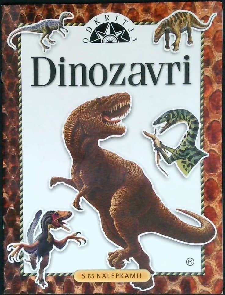 Naslovnica knjige Dinozavri