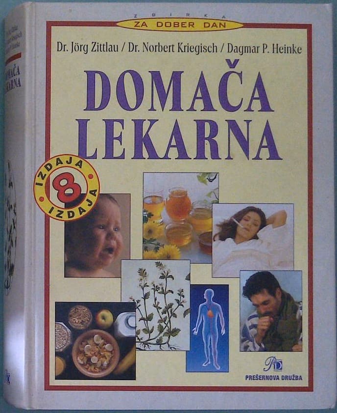 Naslovnica knjige Domača lekarna