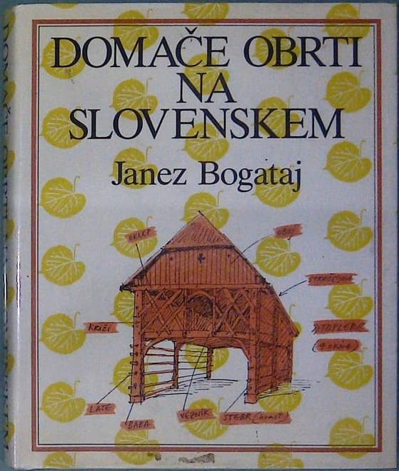 Naslovnica knjige Domače obrti na slovenskem