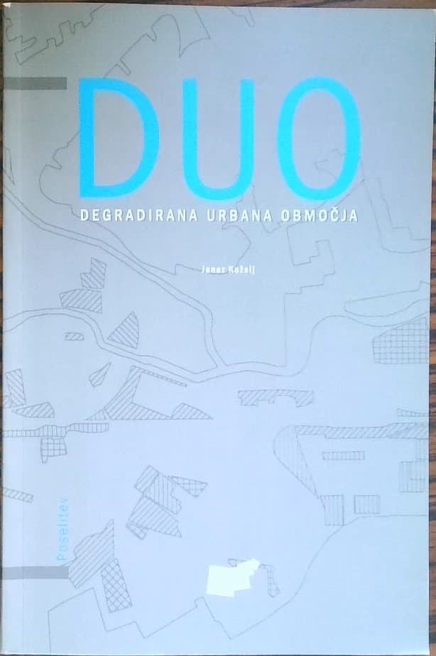 Naslovnica knjige DUO degradirana urbana območja
