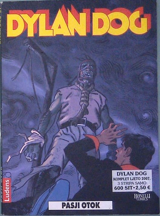 Naslovnica knjige Dylan Dog - Pasji otok