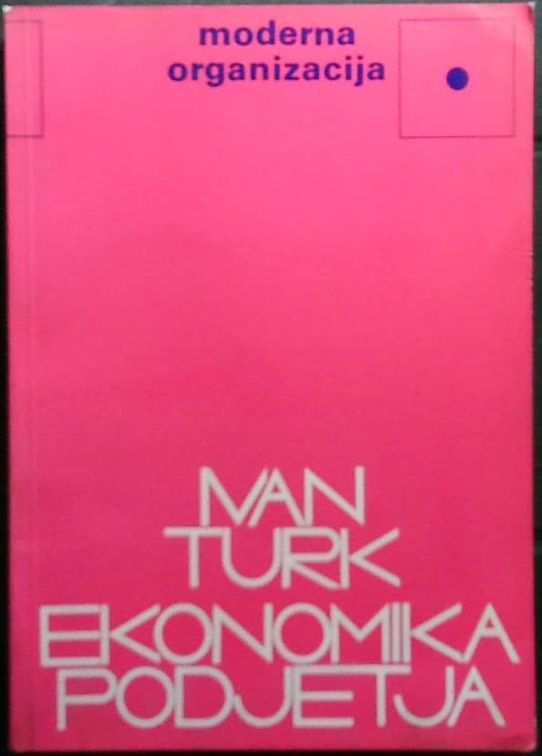 Naslovnica knjige Ekonomika podjetja
