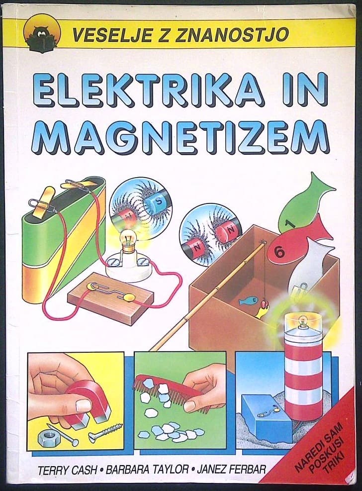 Naslovnica knjige Elektrika in magnetizem