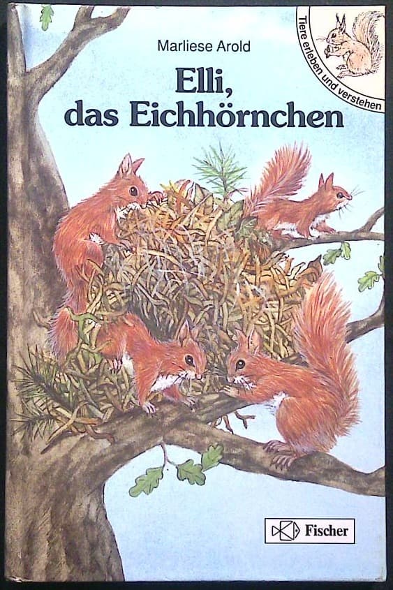 Naslovnica knjige Elli, das Eichhornchen