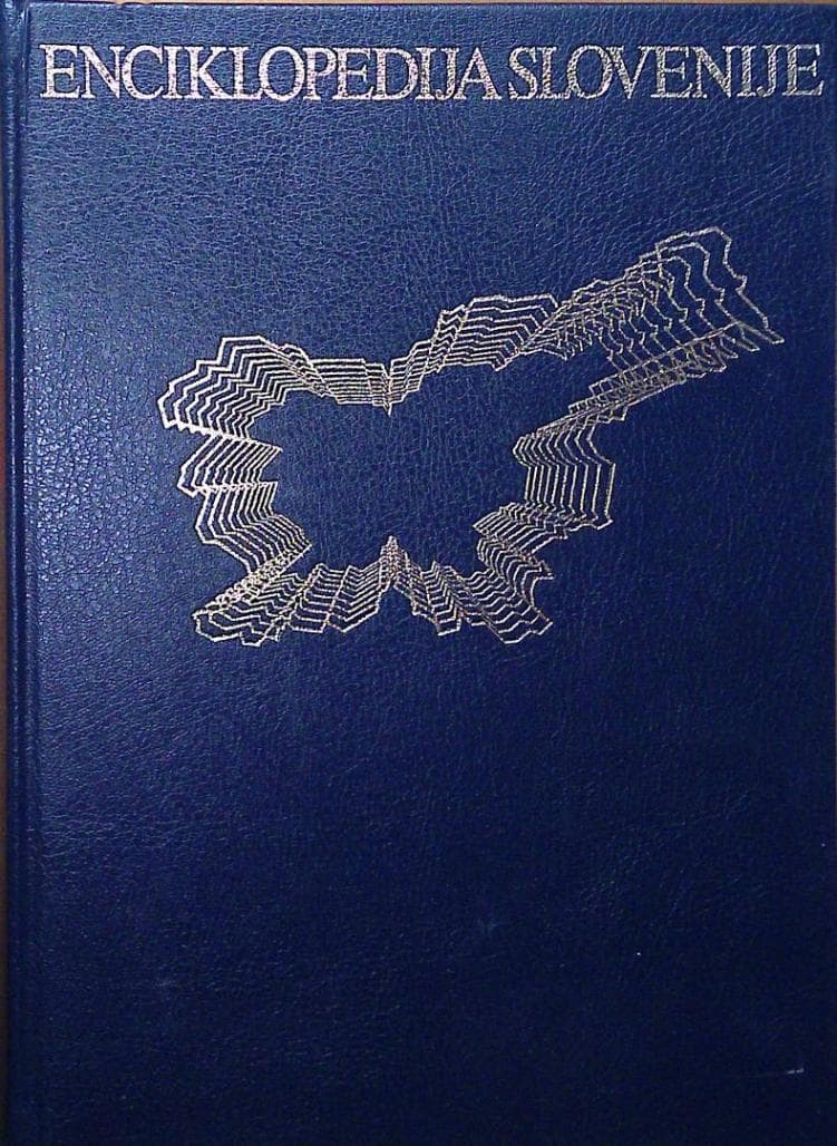Naslovnica knjige Enciklopedija Slovenije 1