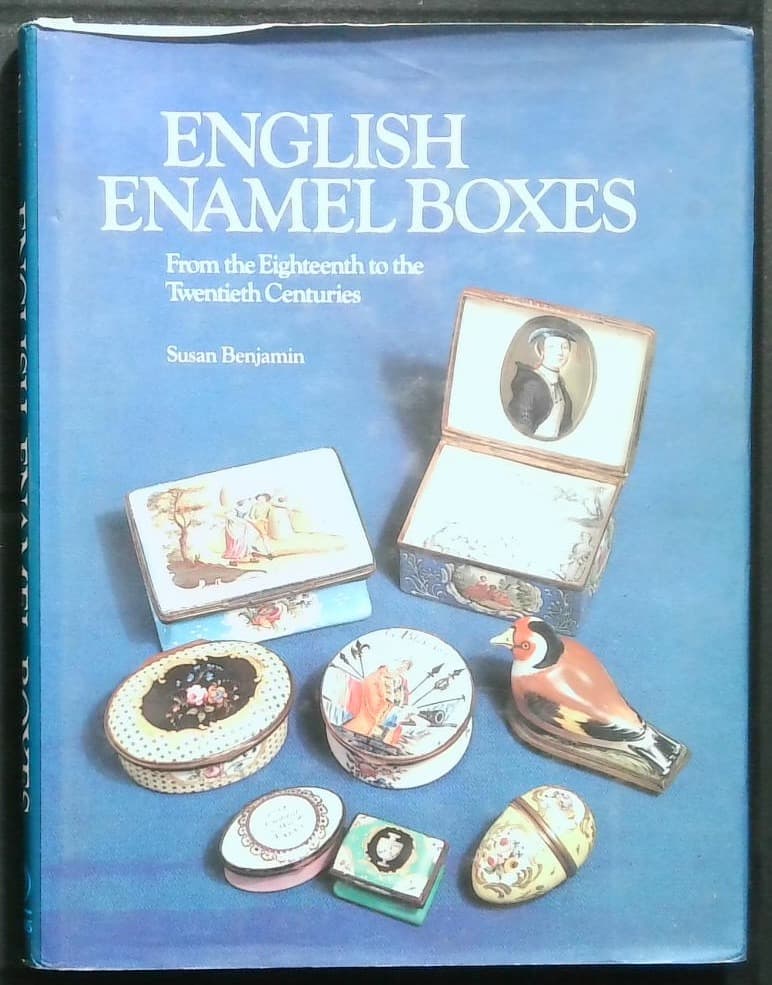 Naslovnica knjige Englisg enamel boxes