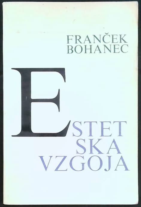 Naslovnica knjige Estetska vzgoja