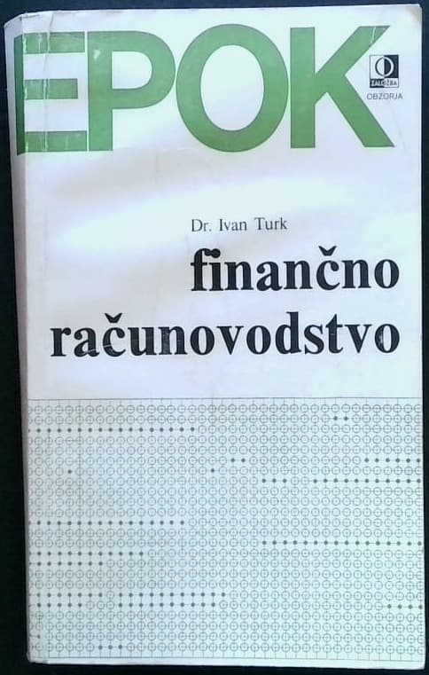 Naslovnica knjige Finančno računovodstvo