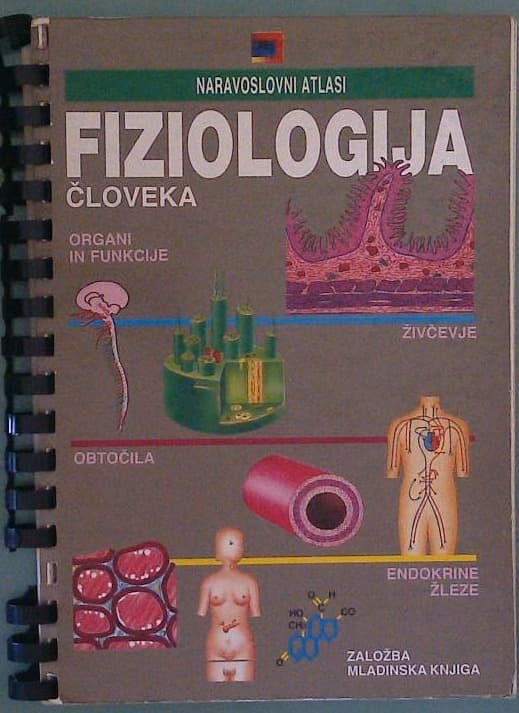 Naslovnica knjige Fiziologija človeka
