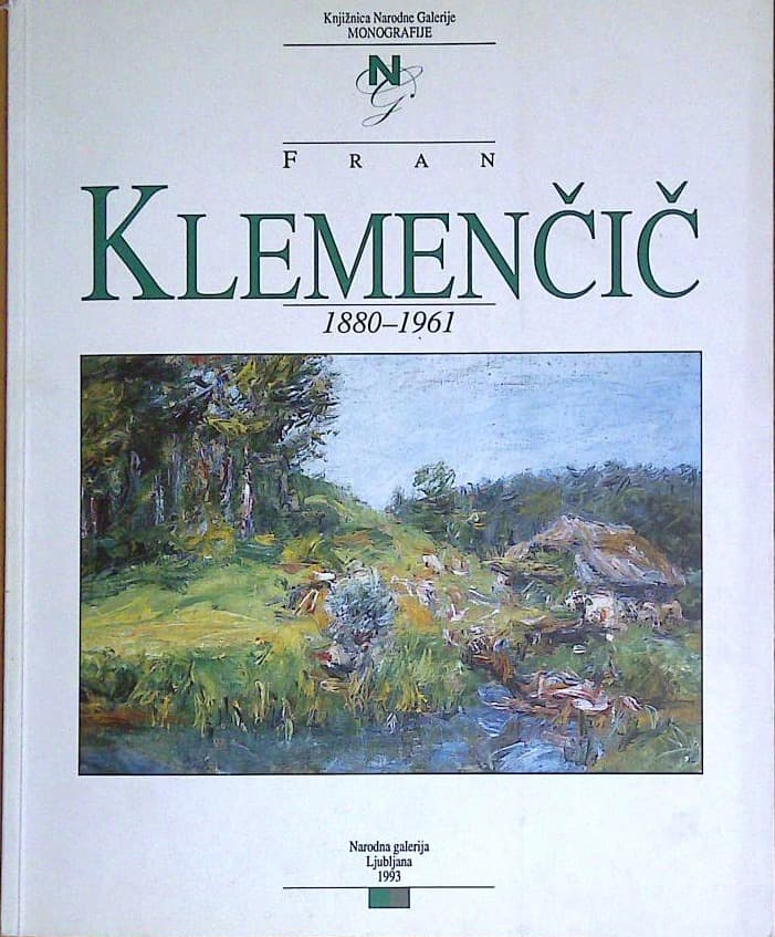 Naslovnica knjige Fran Klemenčič