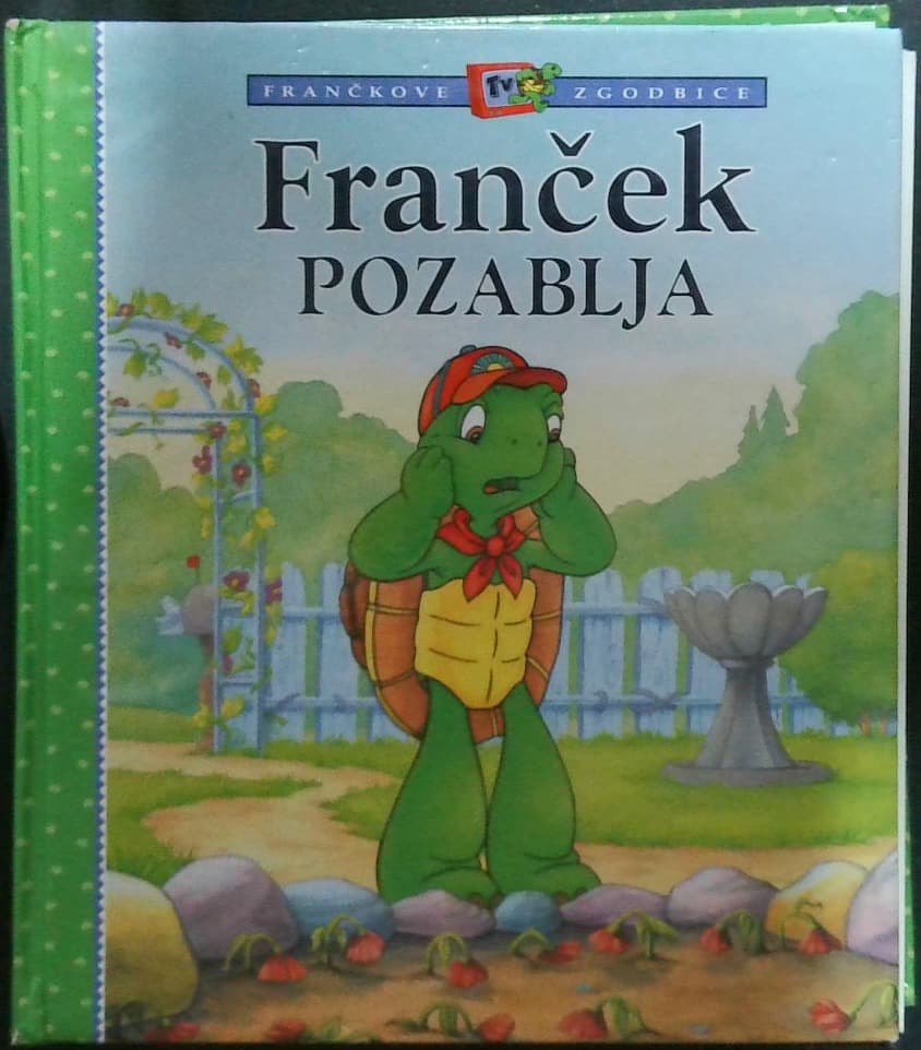 Naslovnica knjige Franček pozablja