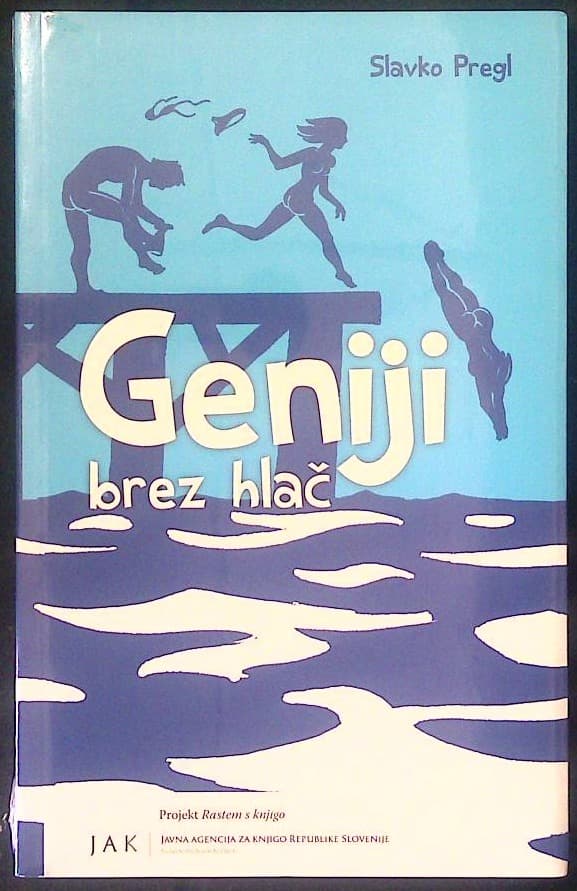 Naslovnica knjige Geniji brez hlač