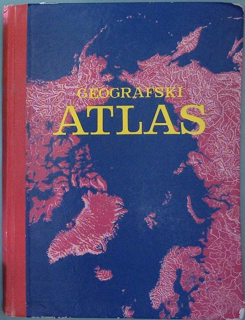 Naslovnica knjige Geografski atlas
