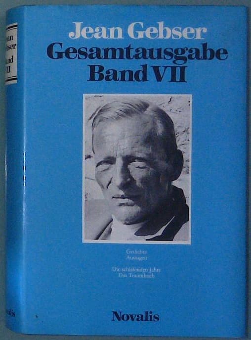 Naslovnica knjige Gesamtausgabe Band VII