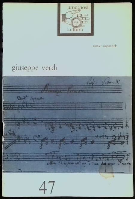 Naslovnica knjige Giuseppe Verdi