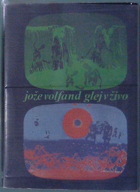 Naslovnica knjige Glej v živo