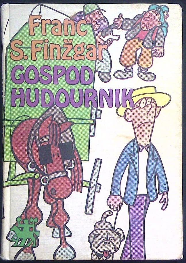 Naslovnica knjige Gospod Hudournik