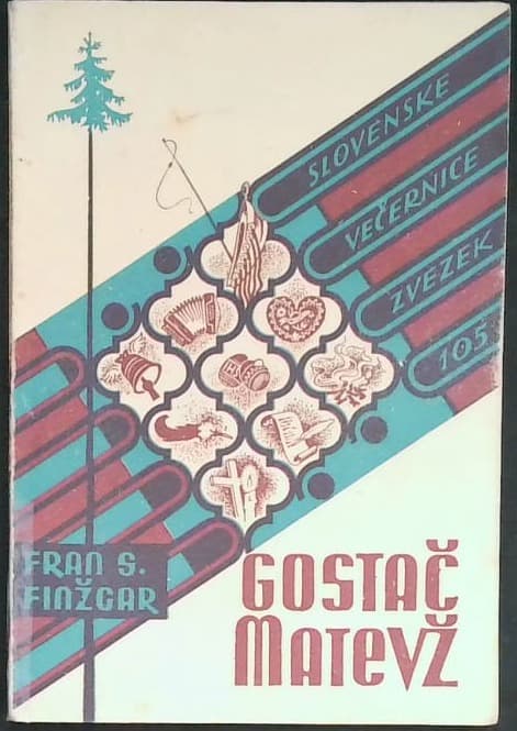Naslovnica knjige Gostač Matevž