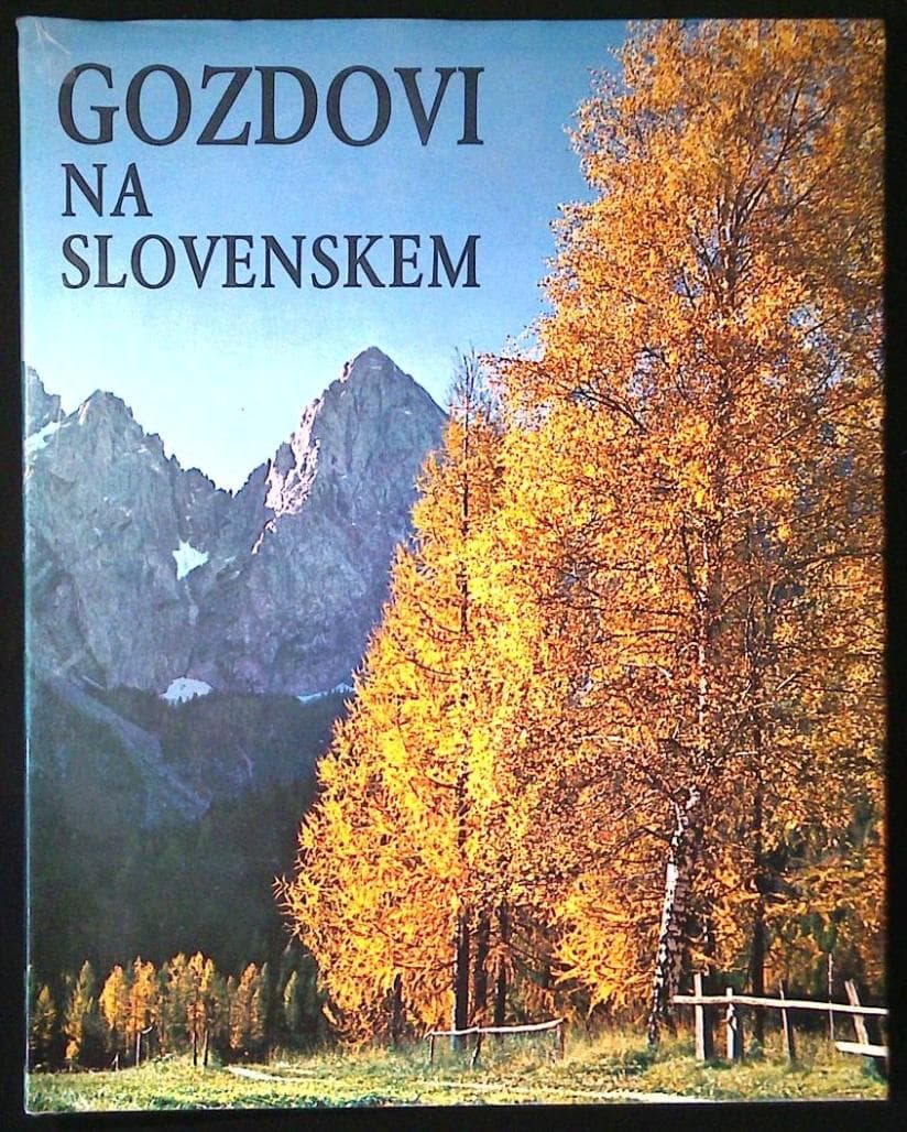 Naslovnica knjige Gozdovi na slovenskem