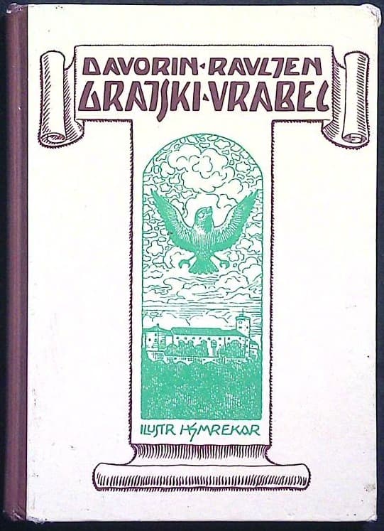Naslovnica knjige Grajski vrabec