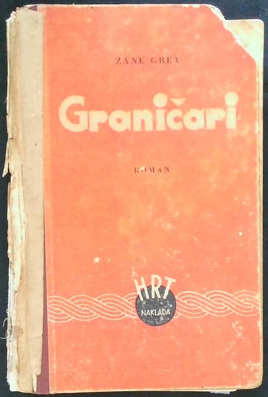 Naslovnica knjige Graničari