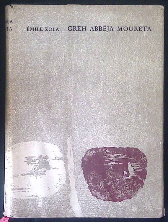Naslovnica knjige Greh Abbeja Moureta