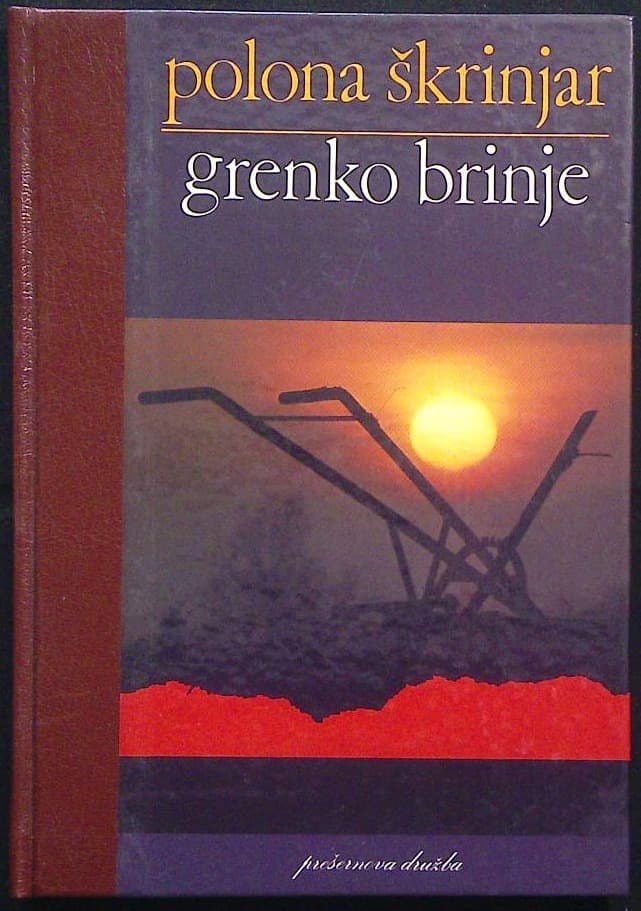 Naslovnica knjige Grenko brinje