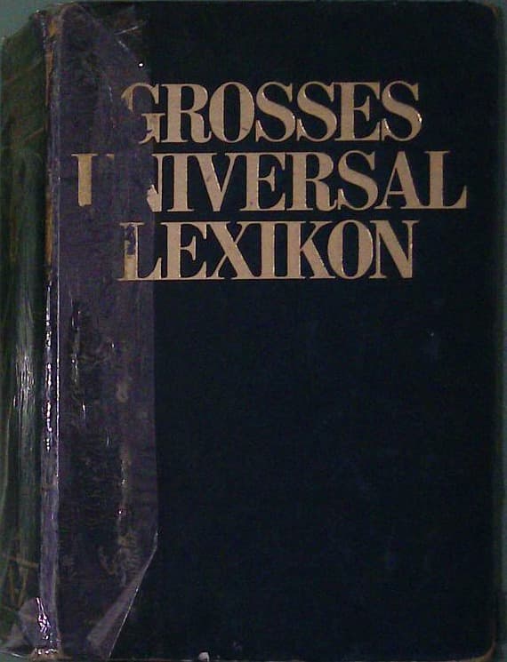 Naslovnica knjige Grosses Universal Lexikon