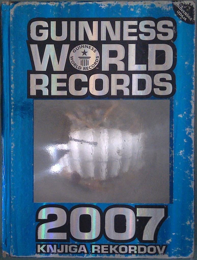 Naslovnica knjige Guinness world records 2007