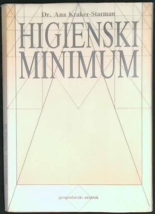 Naslovnica knjige Higienski minimum