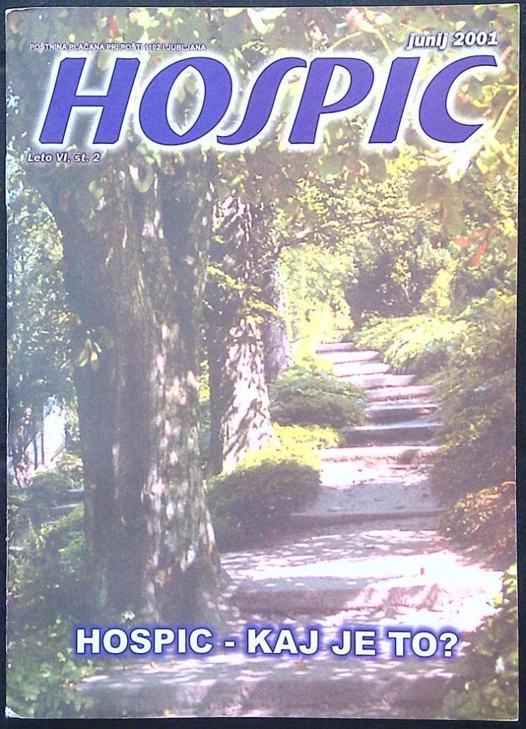 Naslovnica knjige Hospic (Leto VI, št. 2)