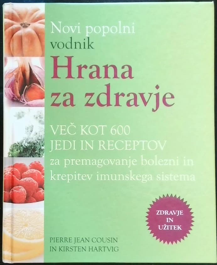 Naslovnica knjige Hrana za zdravje