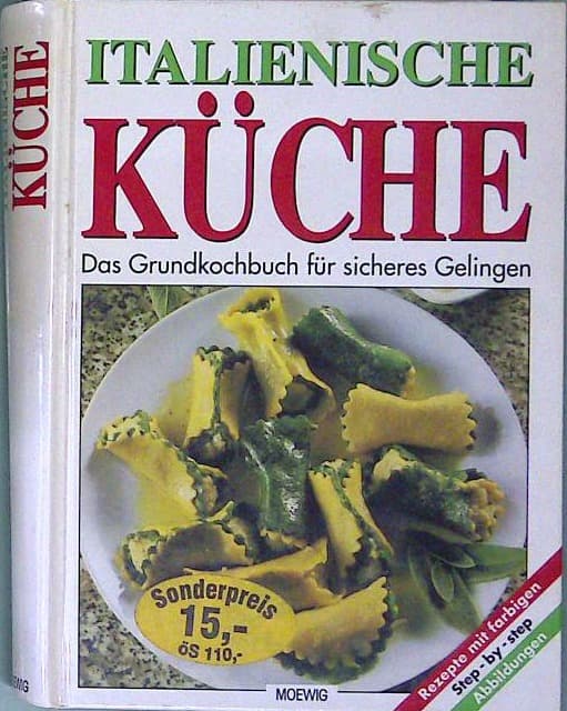 Naslovnica knjige Italienische Küche