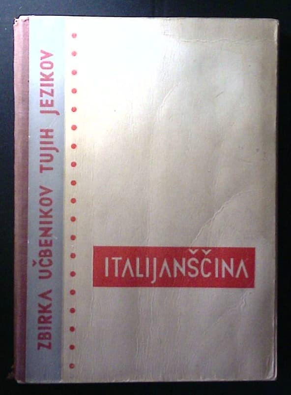 Naslovnica knjige Italijanščina