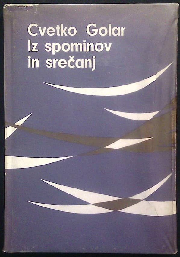 Naslovnica knjige Iz spominov in srečanj