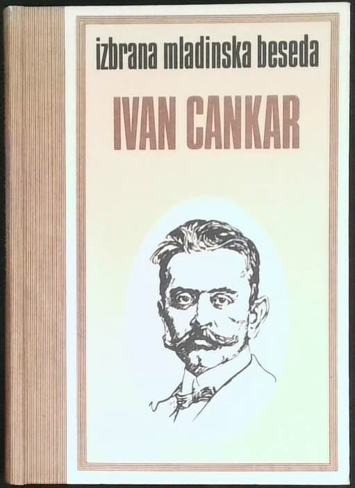 Naslovnica knjige Izbrana mladinska besedila - Ivan Cankar