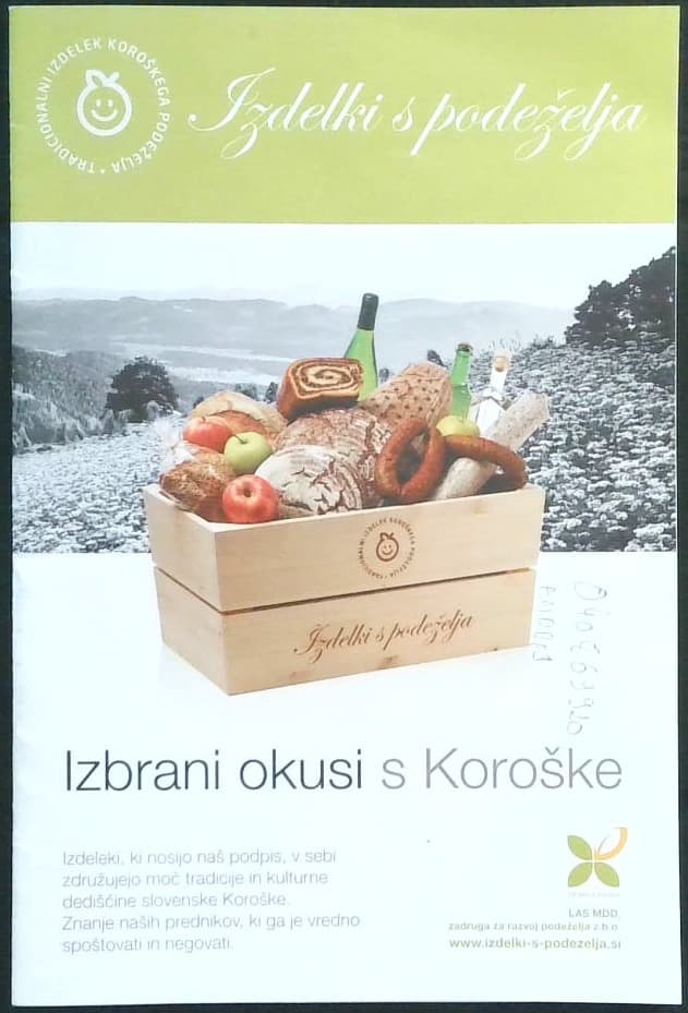 Naslovnica knjige Izdelki s podeželja