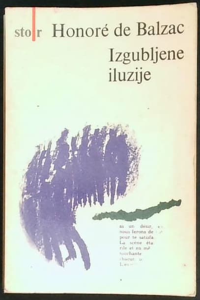 Naslovnica knjige Izgubljene iluzije - drugi del
