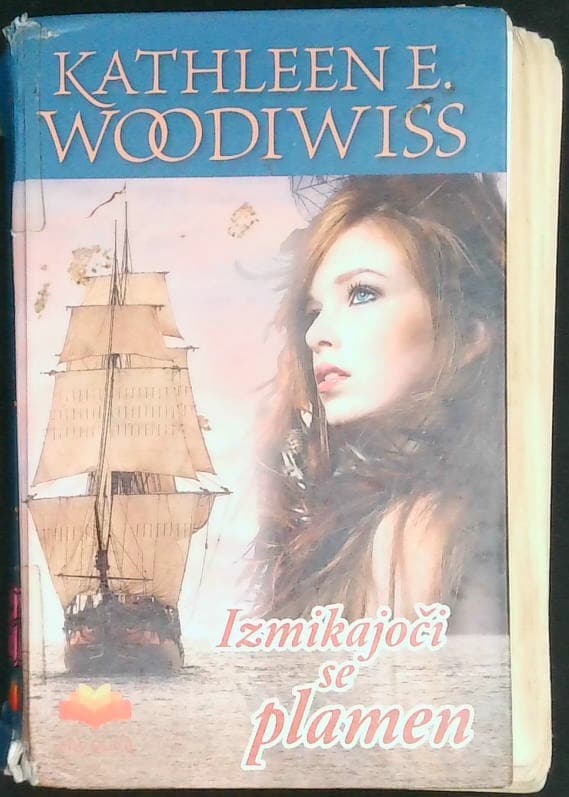 Naslovnica knjige Izmikajoči se plamen