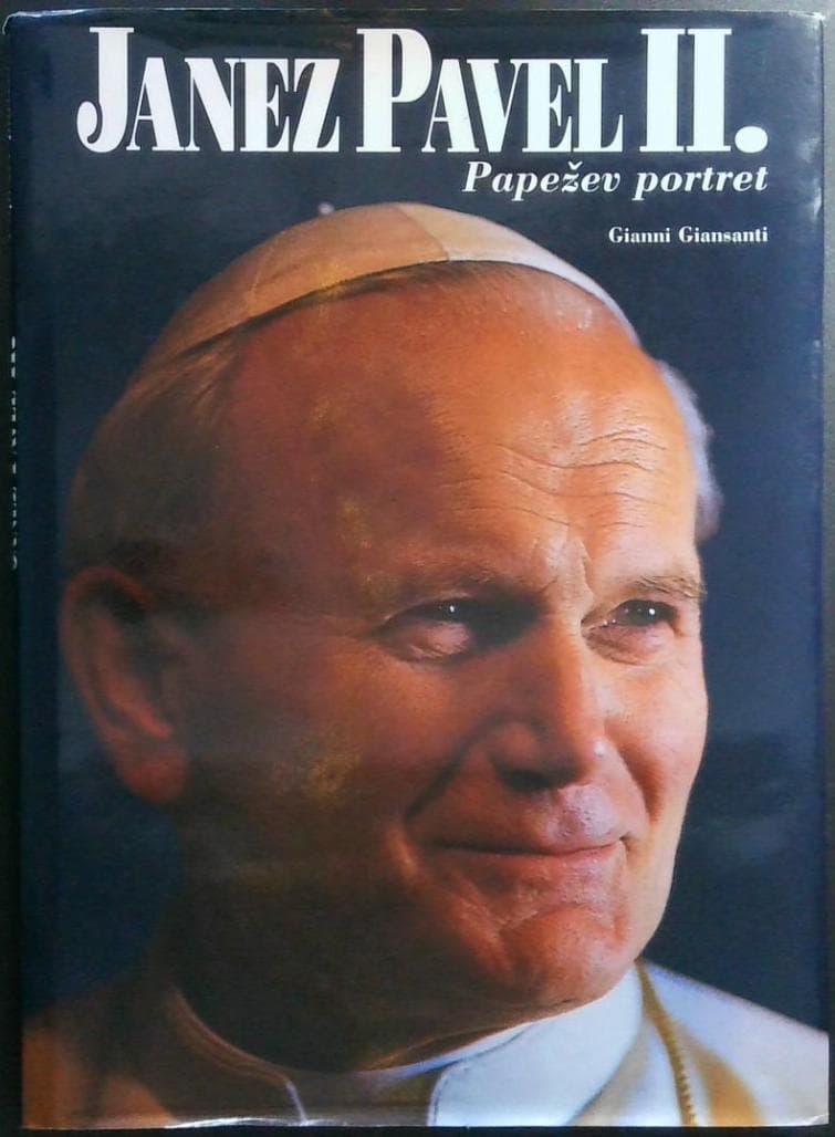 Naslovnica knjige Janez Pavel II. - Papežev portret