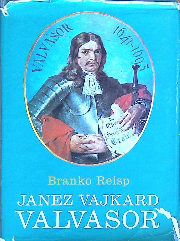 Naslovnica knjige Janez Vajkard Valvasor
