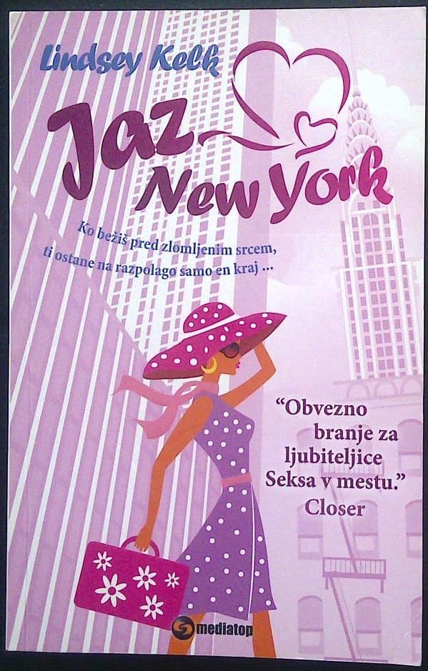 Naslovnica knjige Jaz srce New York